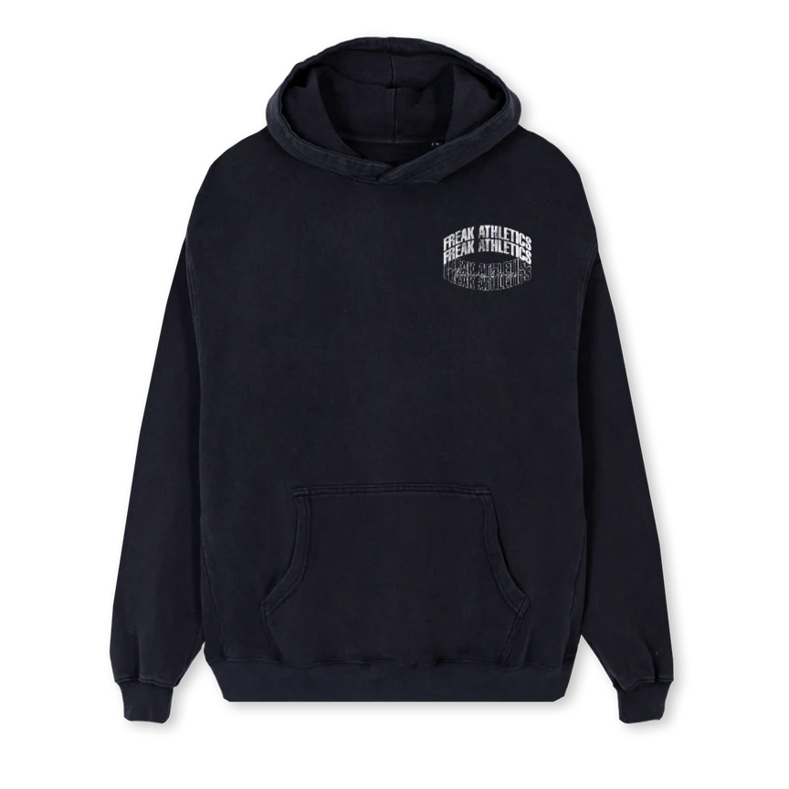 TRAINING_2  Vintage Black Regular Hoodie.