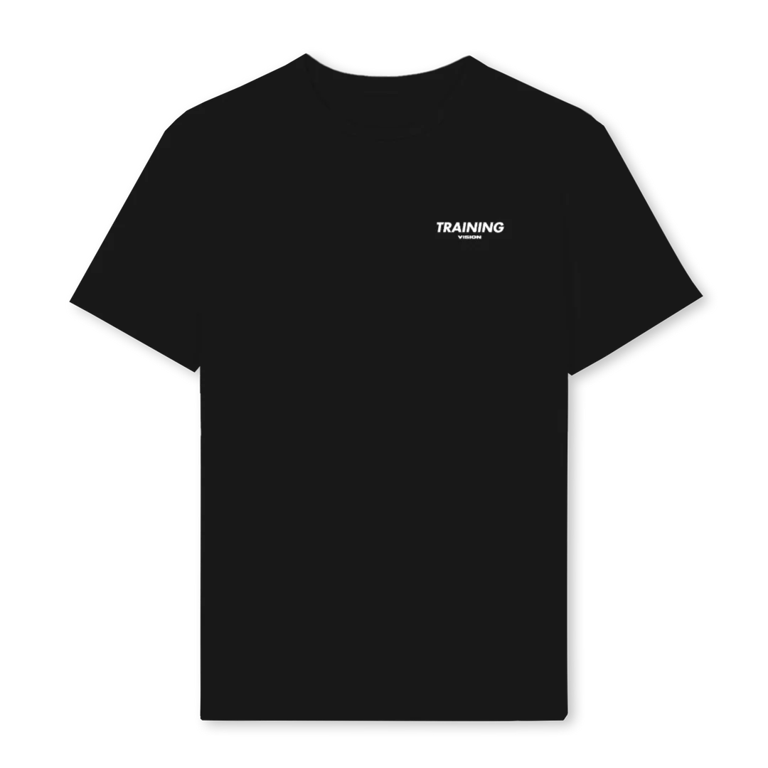 TRAINING VISION TEE Black Regular Tee.