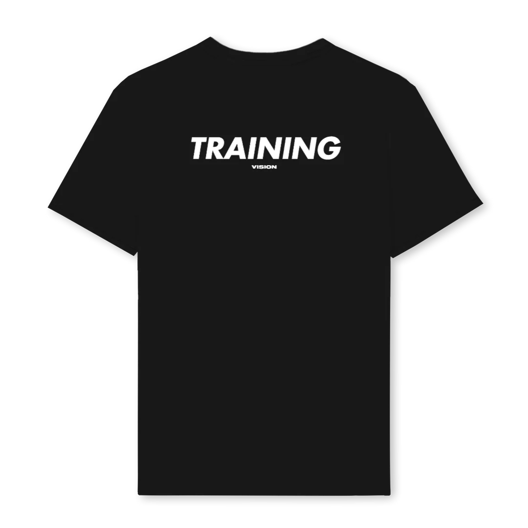 TRAINING VISION TEE Black Regular Tee. - Image 2