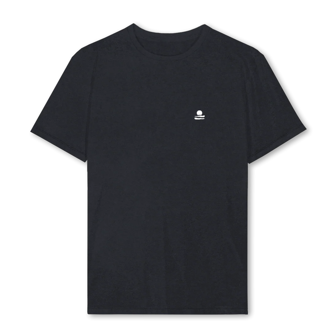 TRIBAL Vintage Black Regular Tee.
