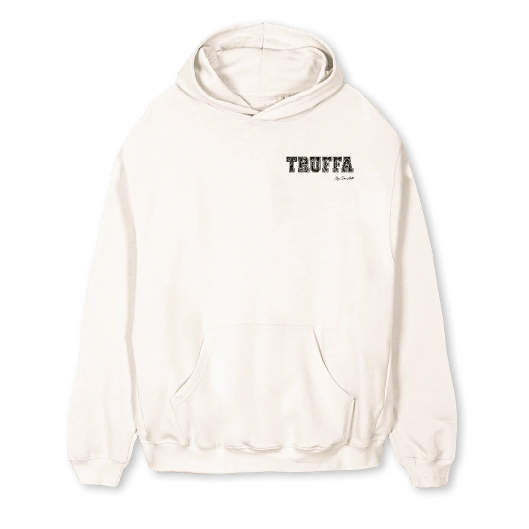 TRUF Vintage White Regular Hoodie.