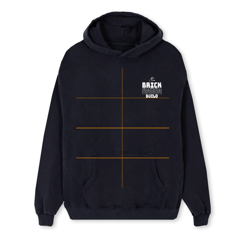 TRYOUT_1 Vintage Black Regular Hoodie.