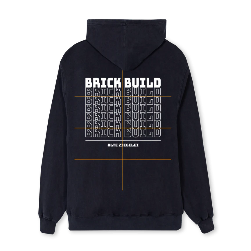 TRYOUT_1 Vintage Black Regular Hoodie. - Image 2