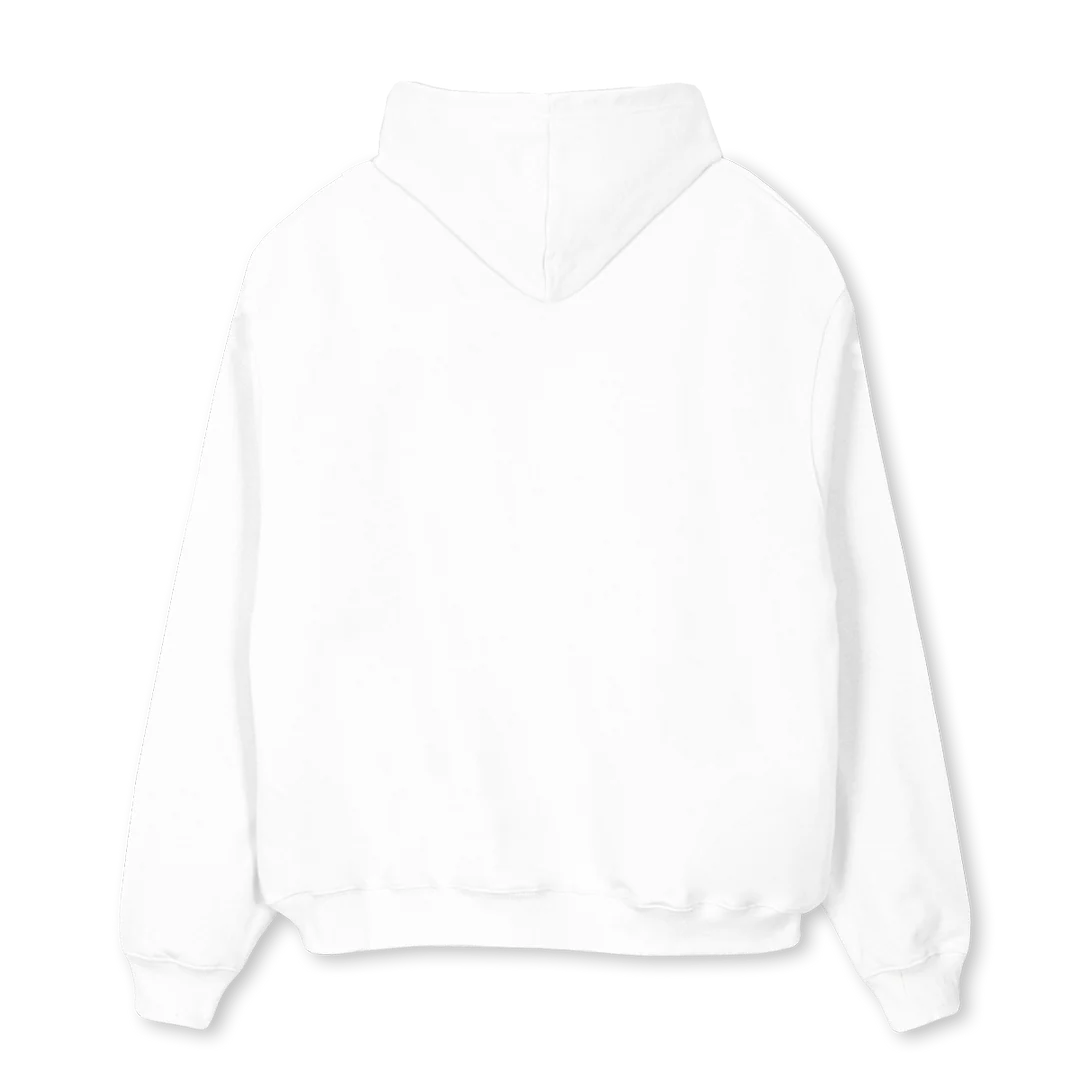 TRYOUTHOODIE White Oversized Hoodie. - Image 2