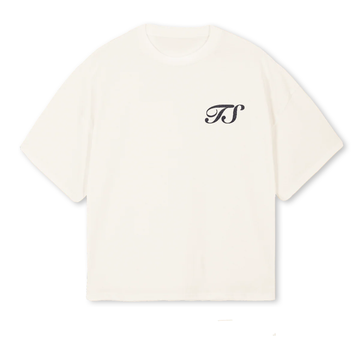 TSFLOWERTEE Vintage White Oversized Boxy Tee.