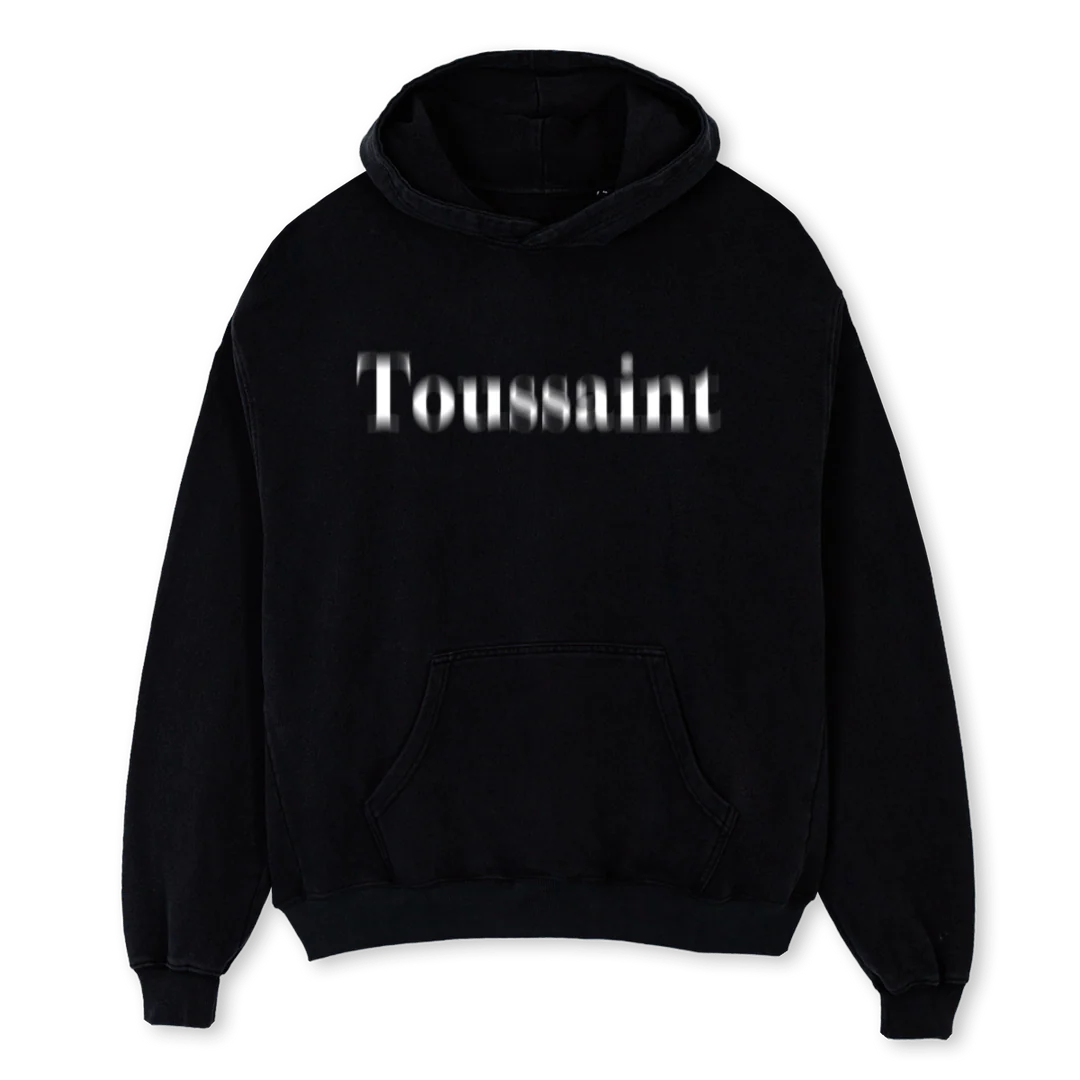 TSGOATHOODIE Black Oversized Hoodie.