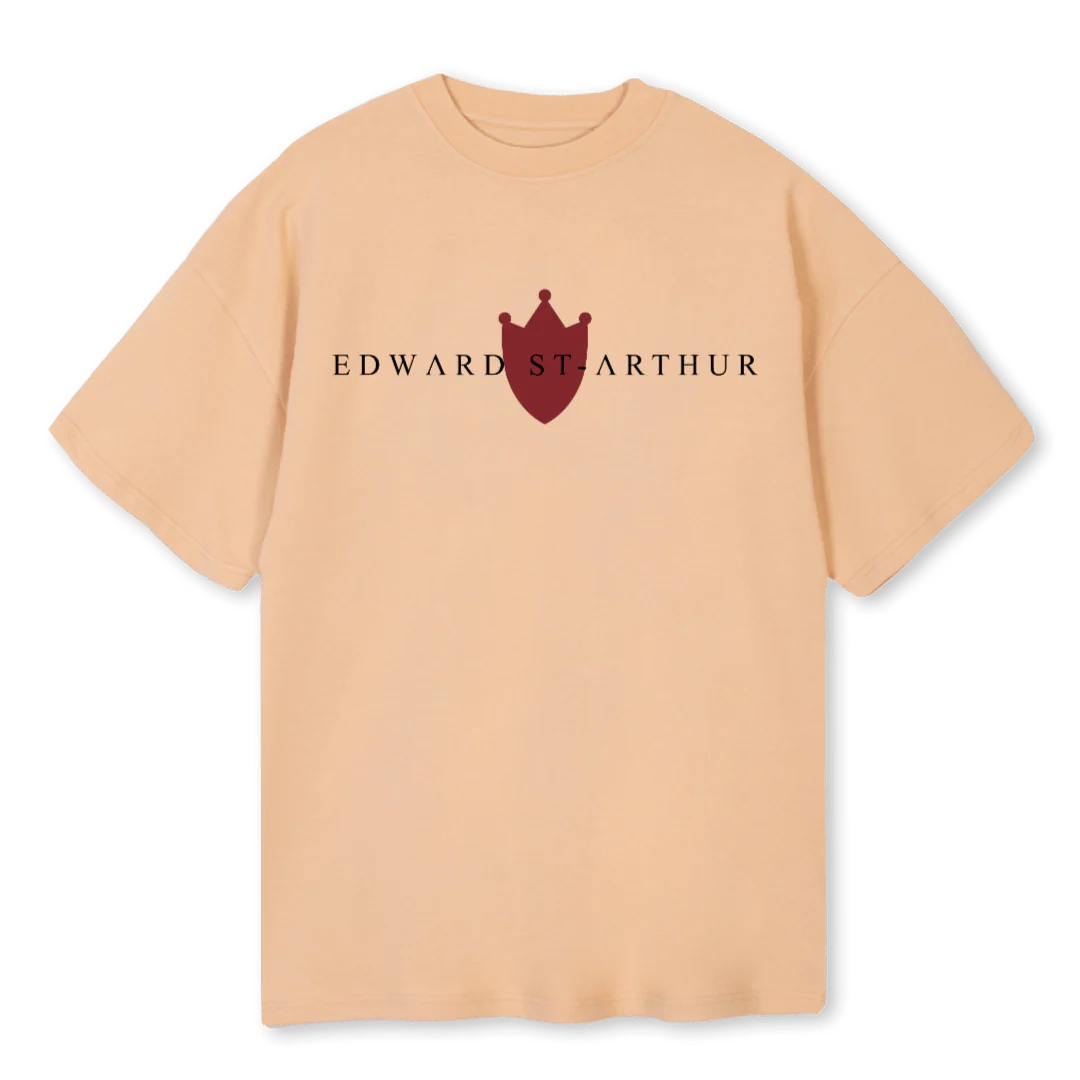 TSHIRT E TULIPE DOS Sand Oversized Tee.