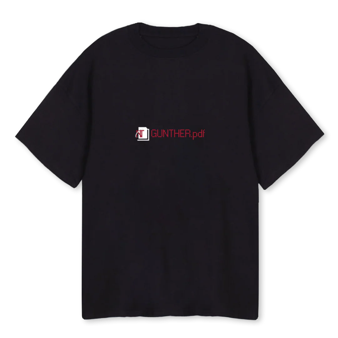 TSHIRTNTEXPLORER Black Oversized Tee.