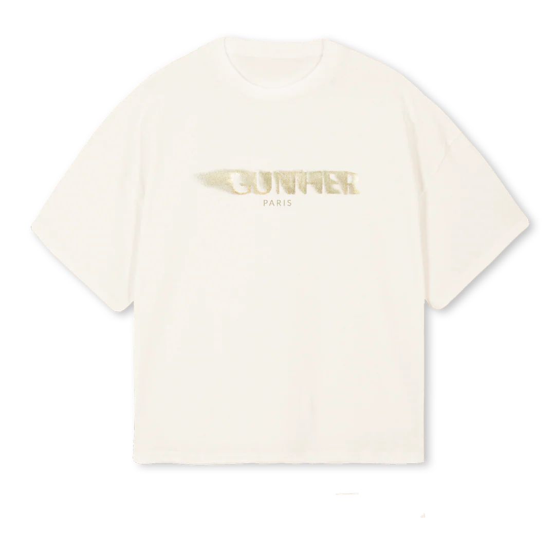 TSHIRTSABLE Vintage White Oversized Boxy Tee.