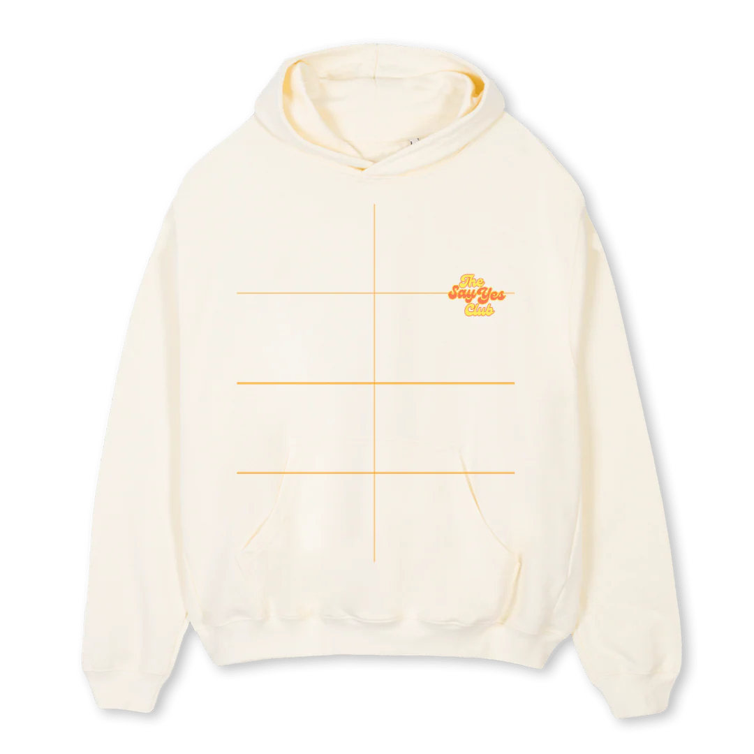 TSYC_2 Cream Oversized Hoodie.