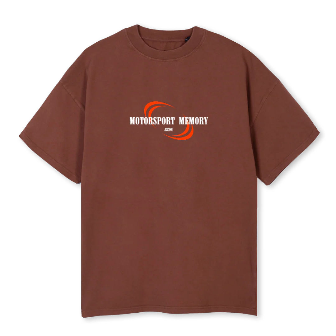 TVAUTOVBTS Vintage Brown Oversized Tee.