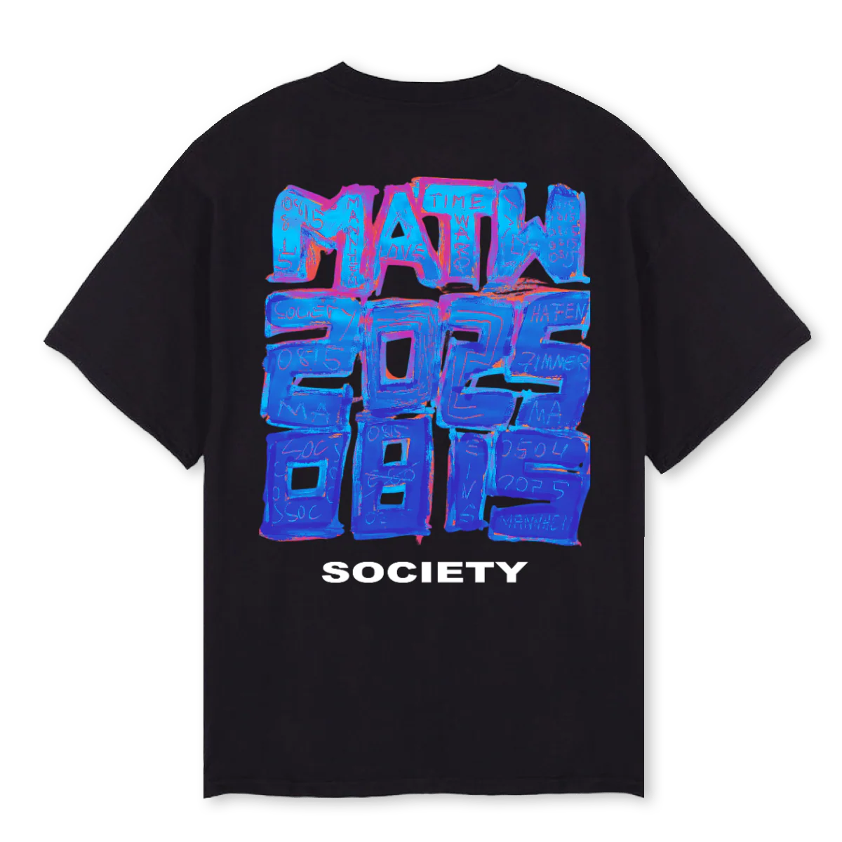 TWCOLOR Black Oversized Tee. - Image 2