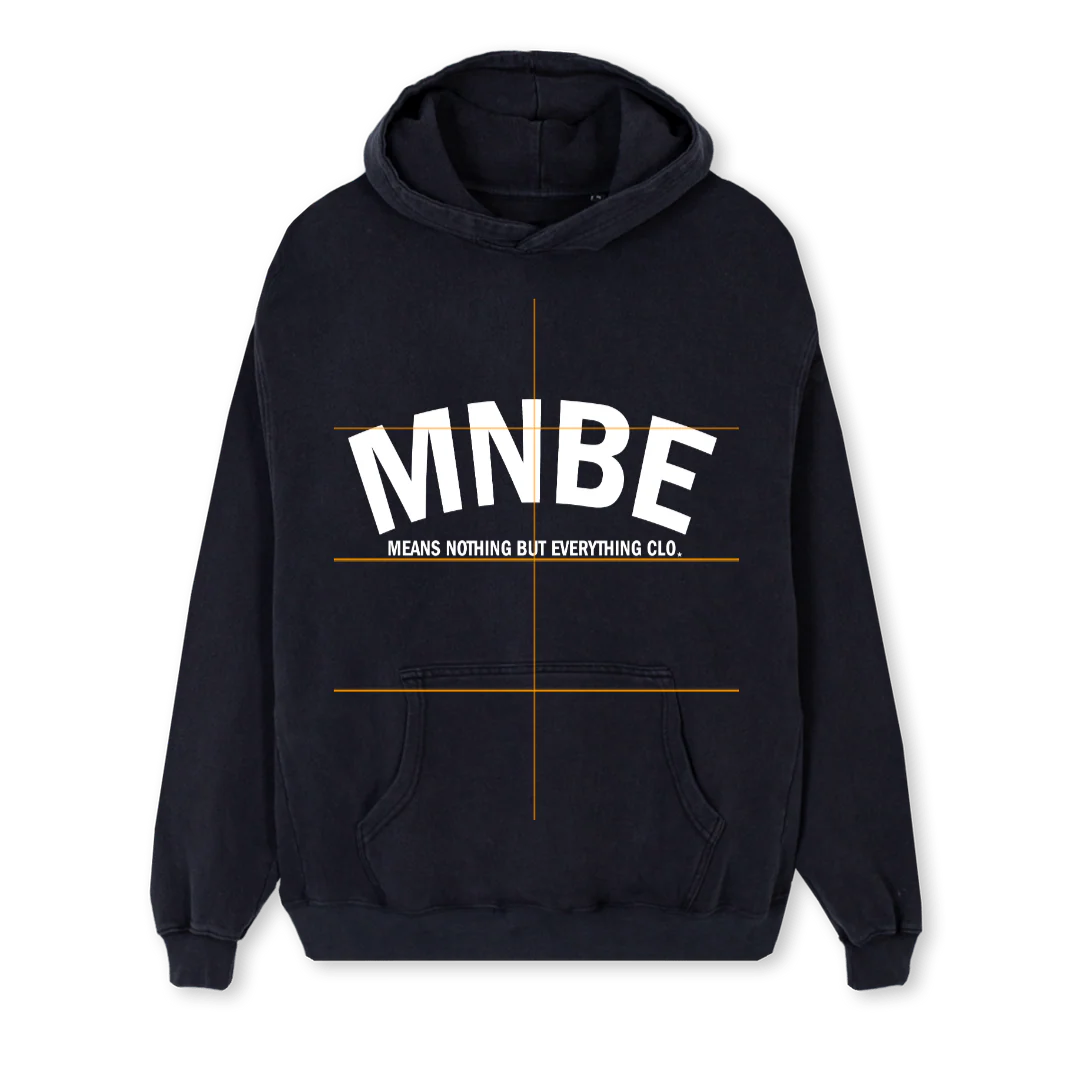 TWENTY THREE Vintage Black Regular Hoodie.