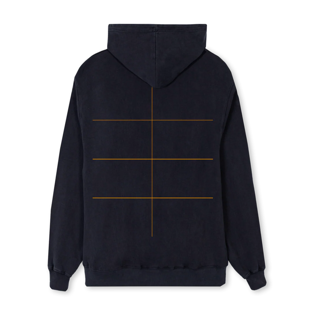TWENTY THREE Vintage Black Regular Hoodie. - Image 2