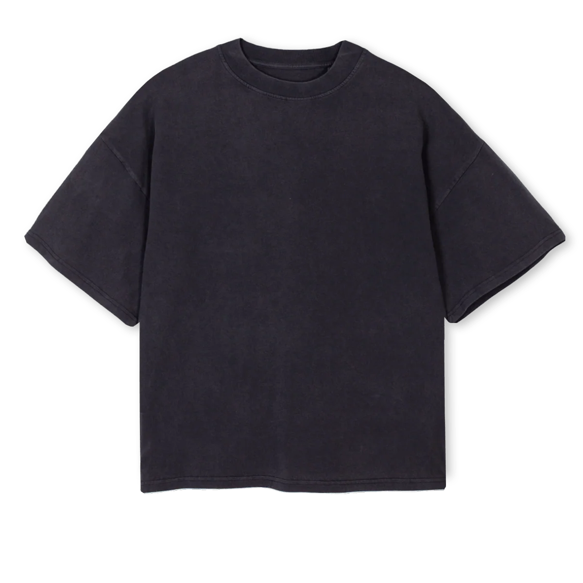 TWENTYSIXVINTAGEBL Vintage Black Oversized Boxy Tee.