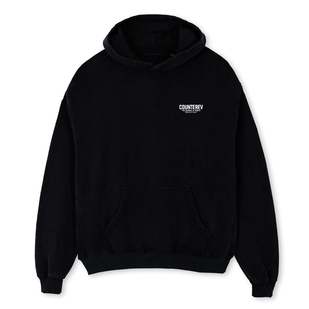 TWIYHOOOOOODIE Black Oversized Hoodie.