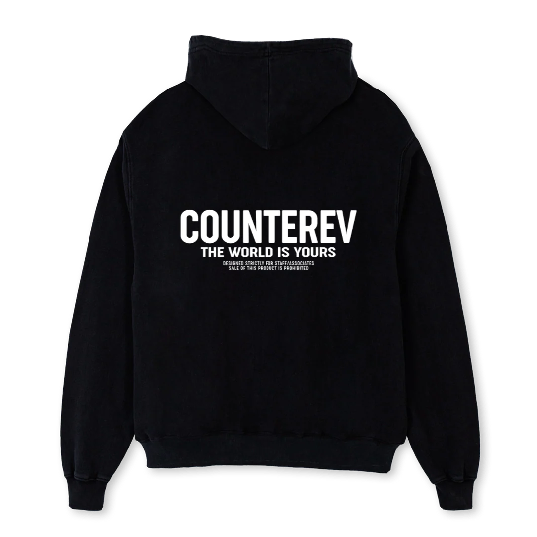 TWIYHOOOOOODIE Black Oversized Hoodie. - Image 2