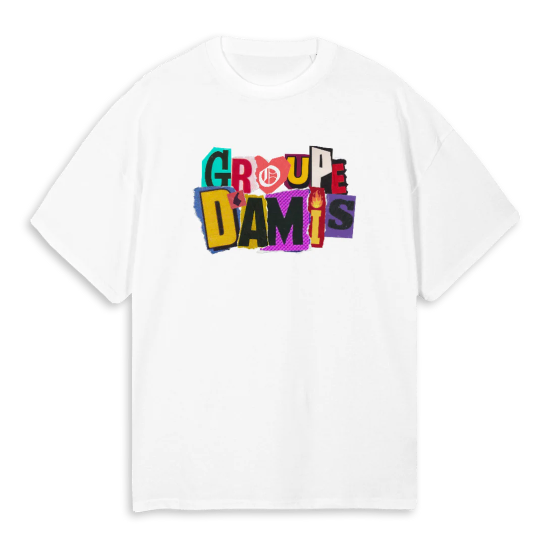 TYPO White Oversized Tee.