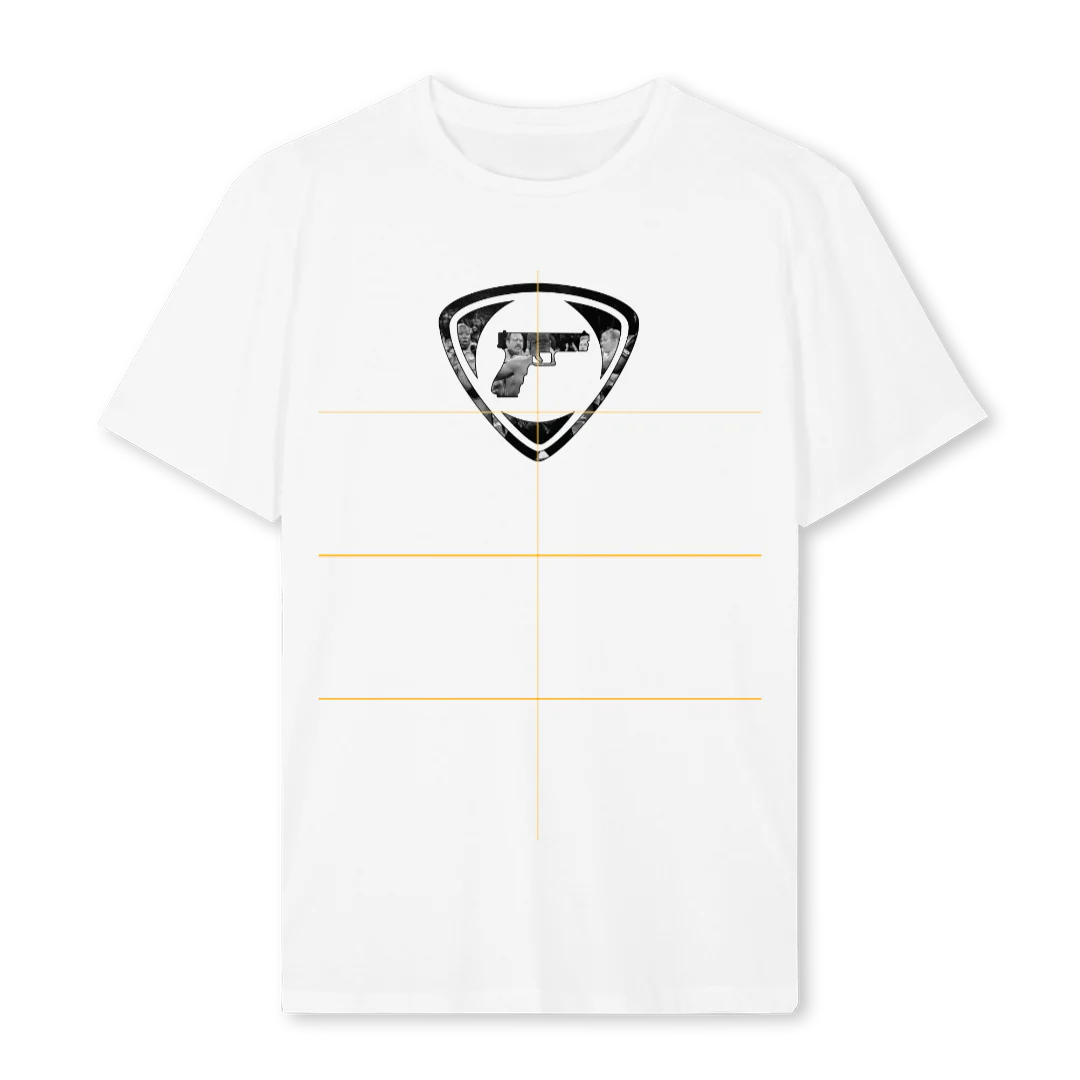TYSONWHITE White Regular Tee.