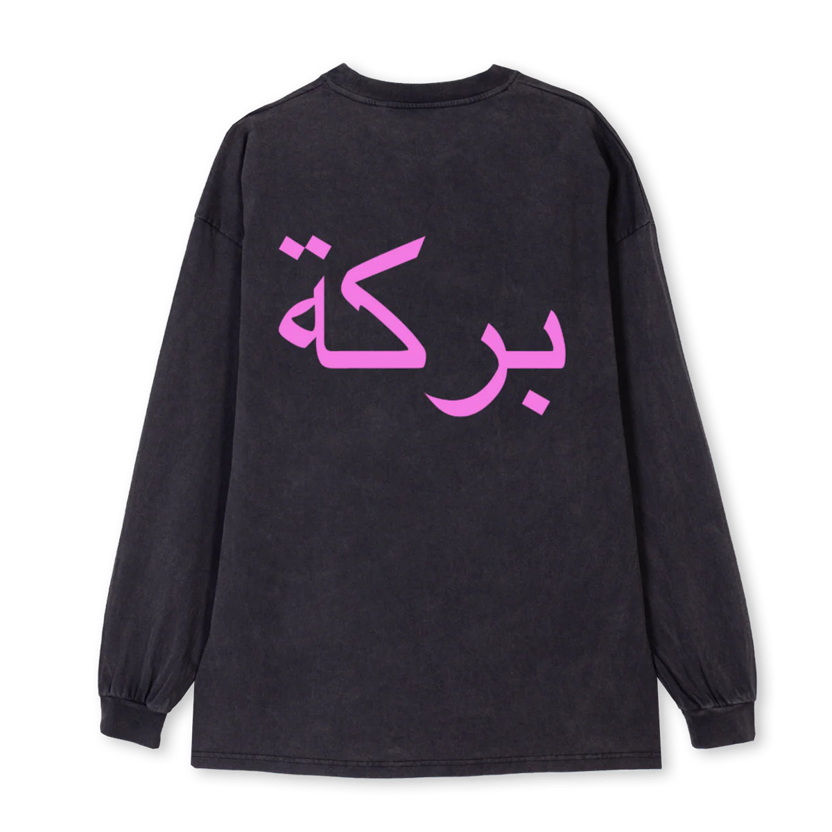 UAHS Vintage Black Oversized LS Tee. - Image 2