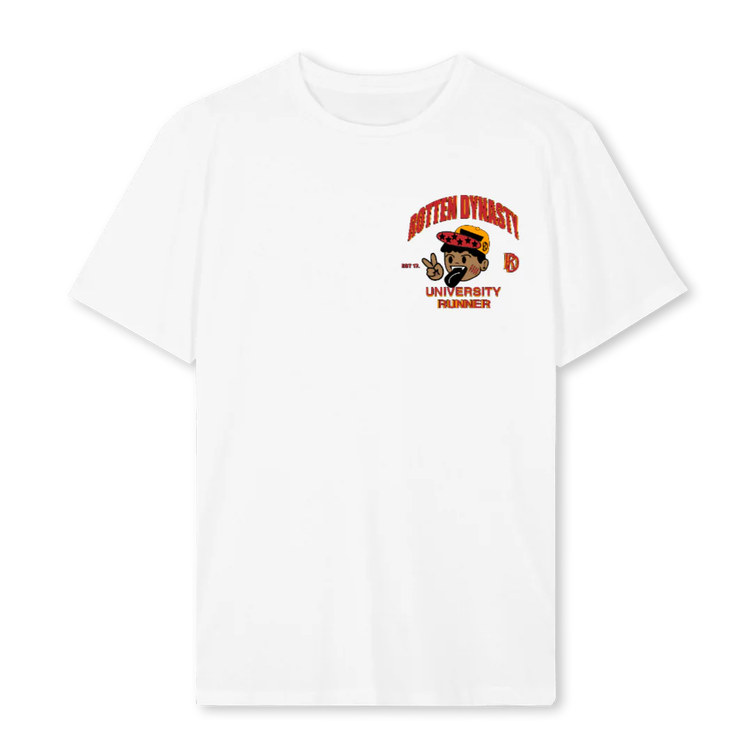 UARUNNER White Regular Tee.