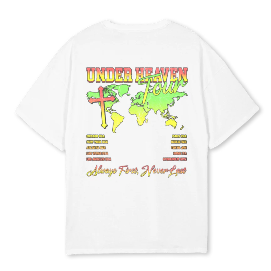 UDHV White Oversized Tee. - Image 2