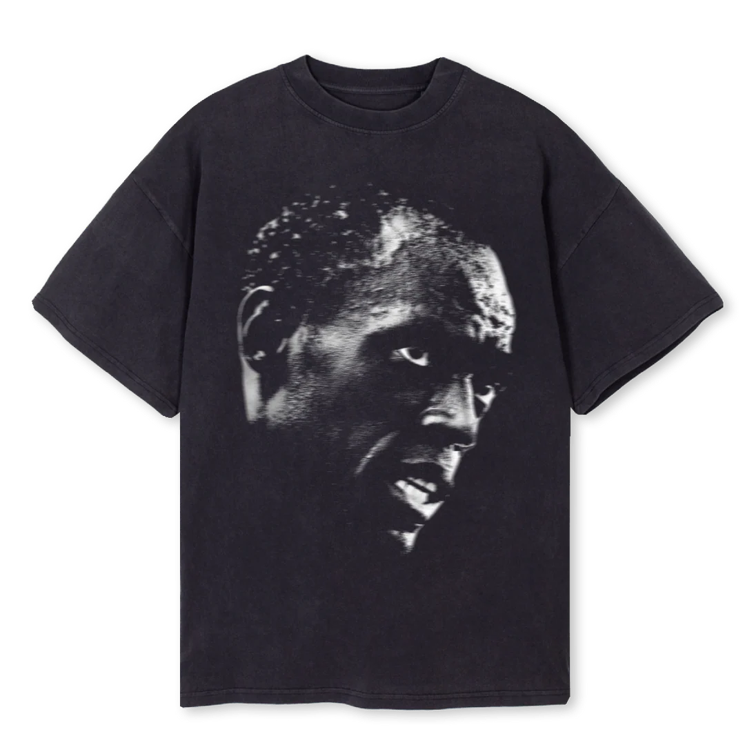 UE Vintage Black Oversized Tee.