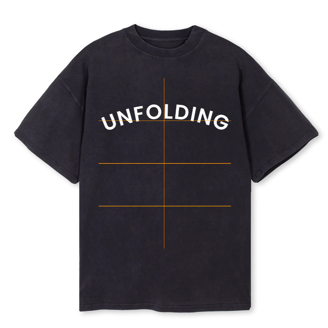 UFTHOMASWHITE Vintage Black Oversized Tee.