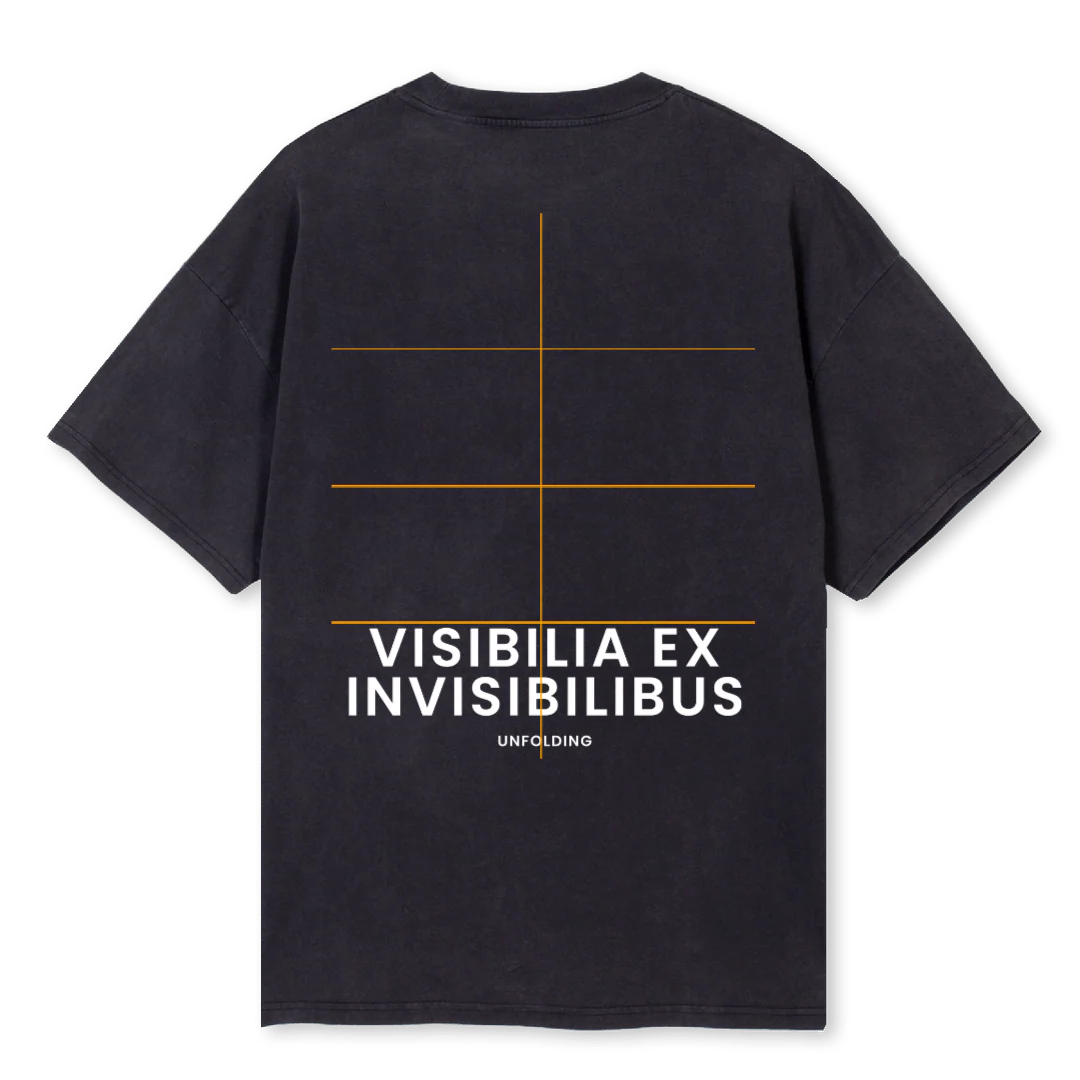 UFTHOMASWHITE Vintage Black Oversized Tee. - Image 2