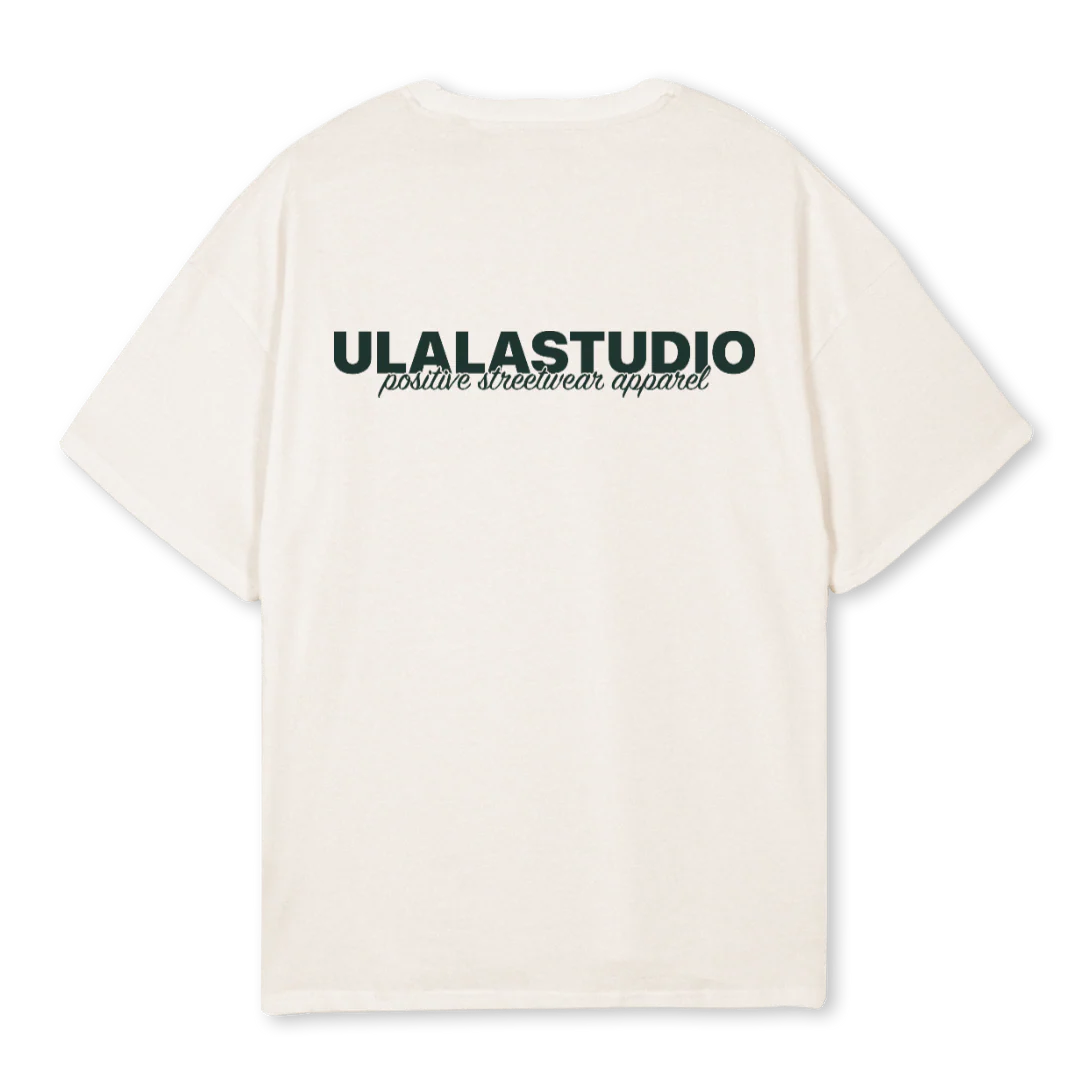ULALADTGTEST Vintage White Oversized Tee. - Image 2