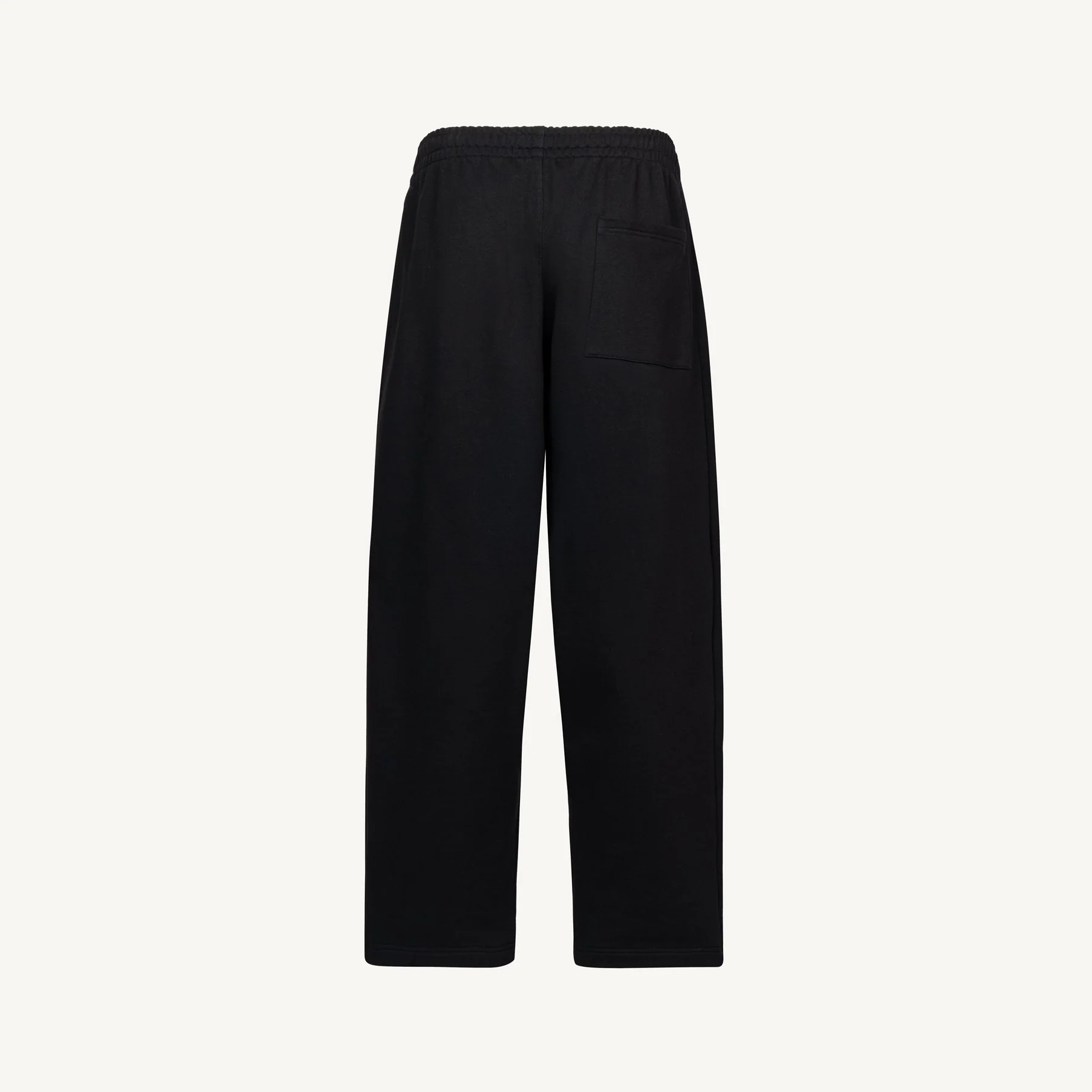 Ultra Heavy Black Straight-Leg Relaxed Sweatpants. - Image 10