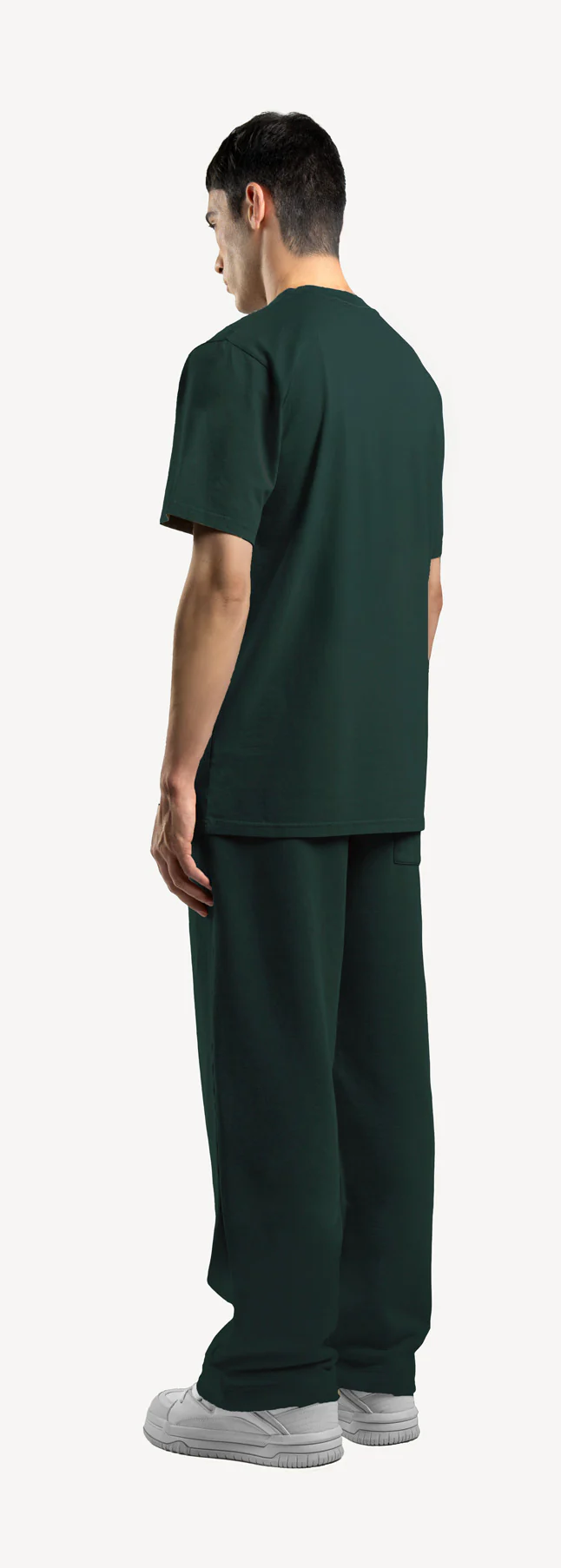 Ultra Heavy Wild Green Straight-Leg Relaxed Sweatpants. - Image 7
