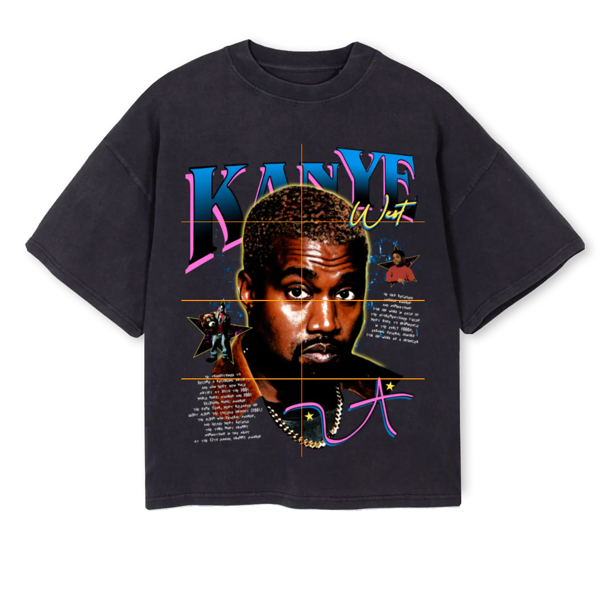UNFNSD  Vintage Black Oversized Boxy Tee.