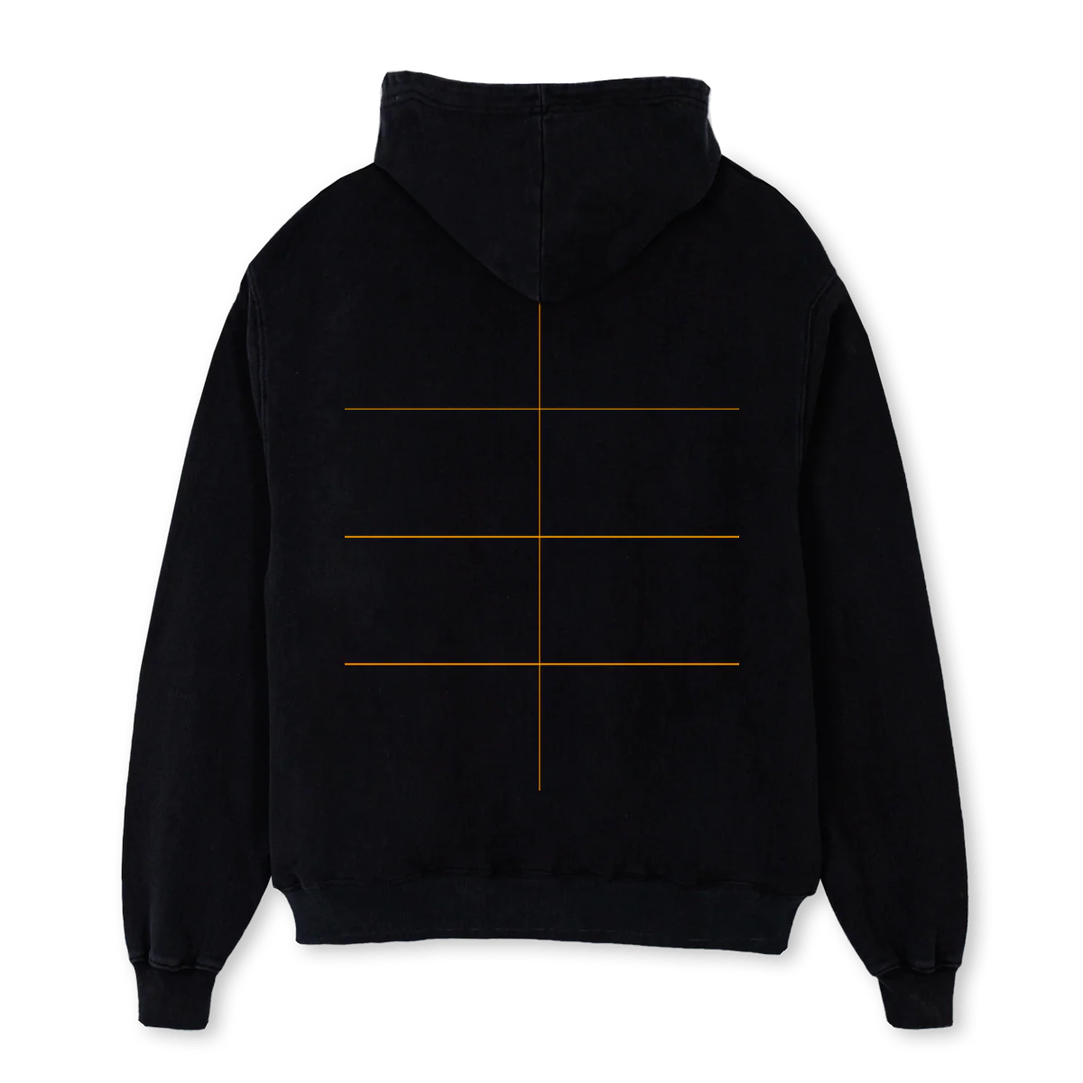 UNIFORMHOODIE Black Oversized Hoodie. - Image 2