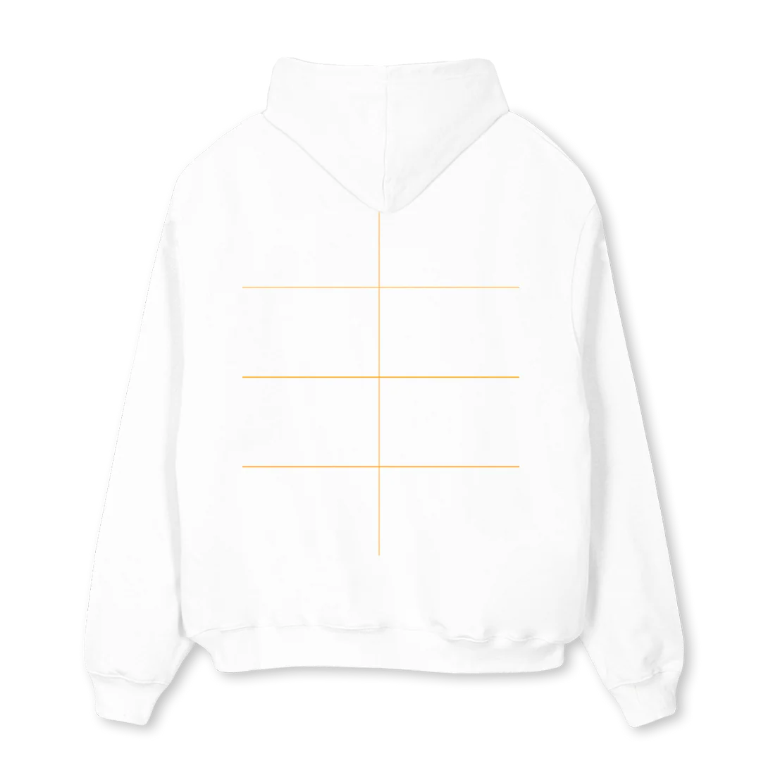 UNIVERSEHOODIE White Oversized Hoodie. - Image 2