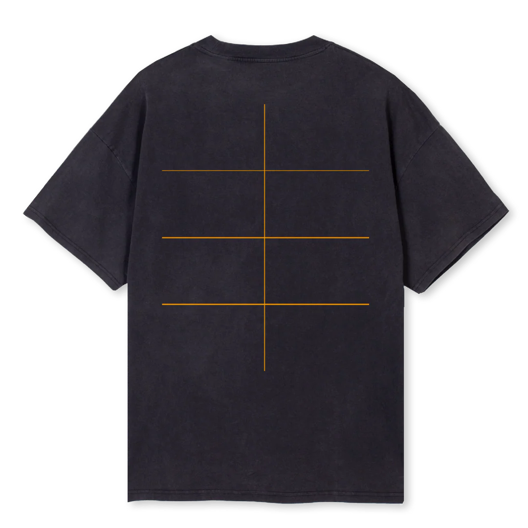 UNTVERSIONONE Vintage Black Oversized Tee. - Image 2