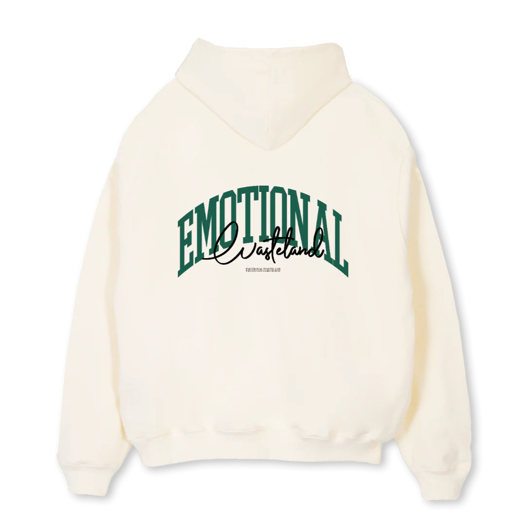 UPEM HOODIES Cream Oversized Hoodie. - Image 2