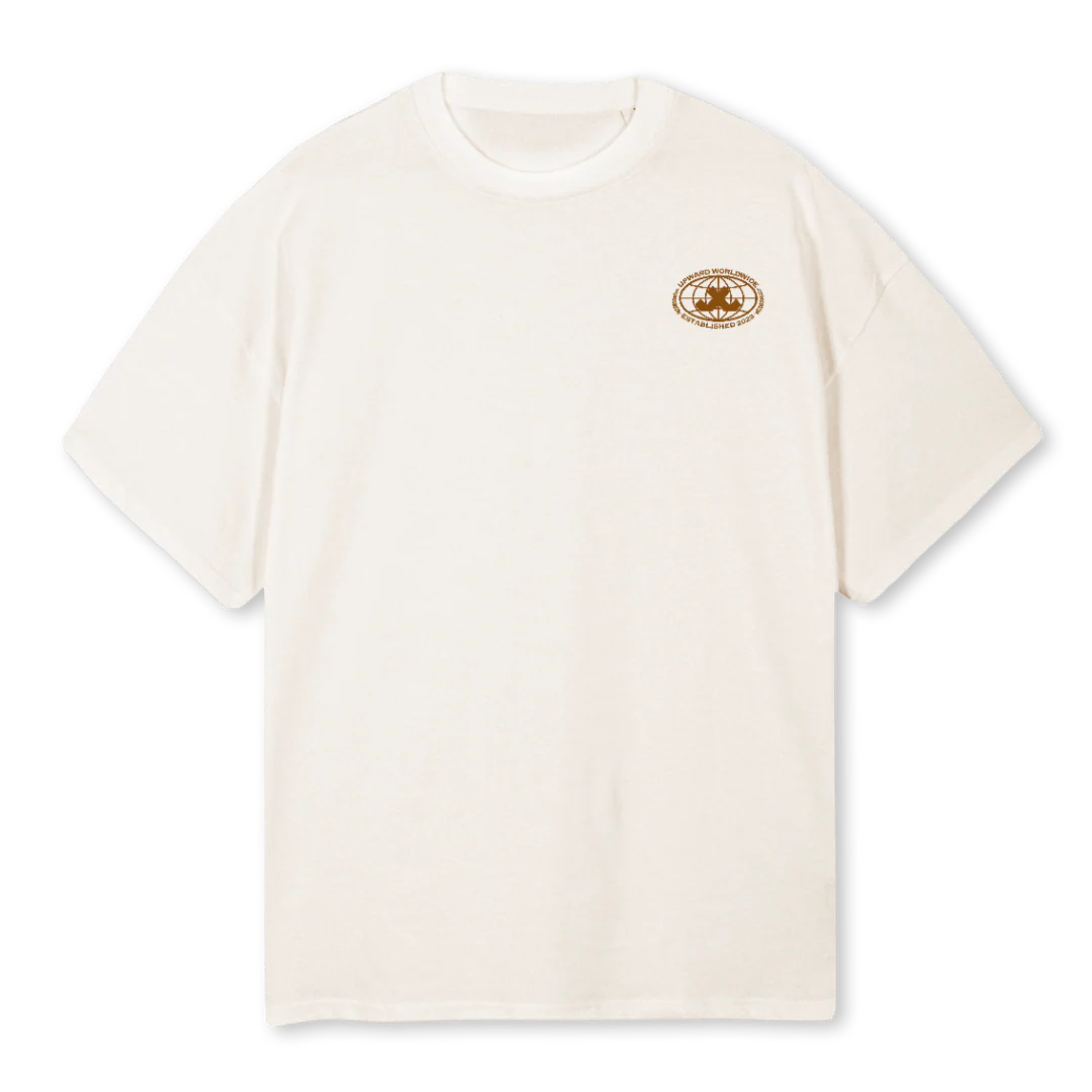UWFAFINAL Vintage White Oversized Tee.