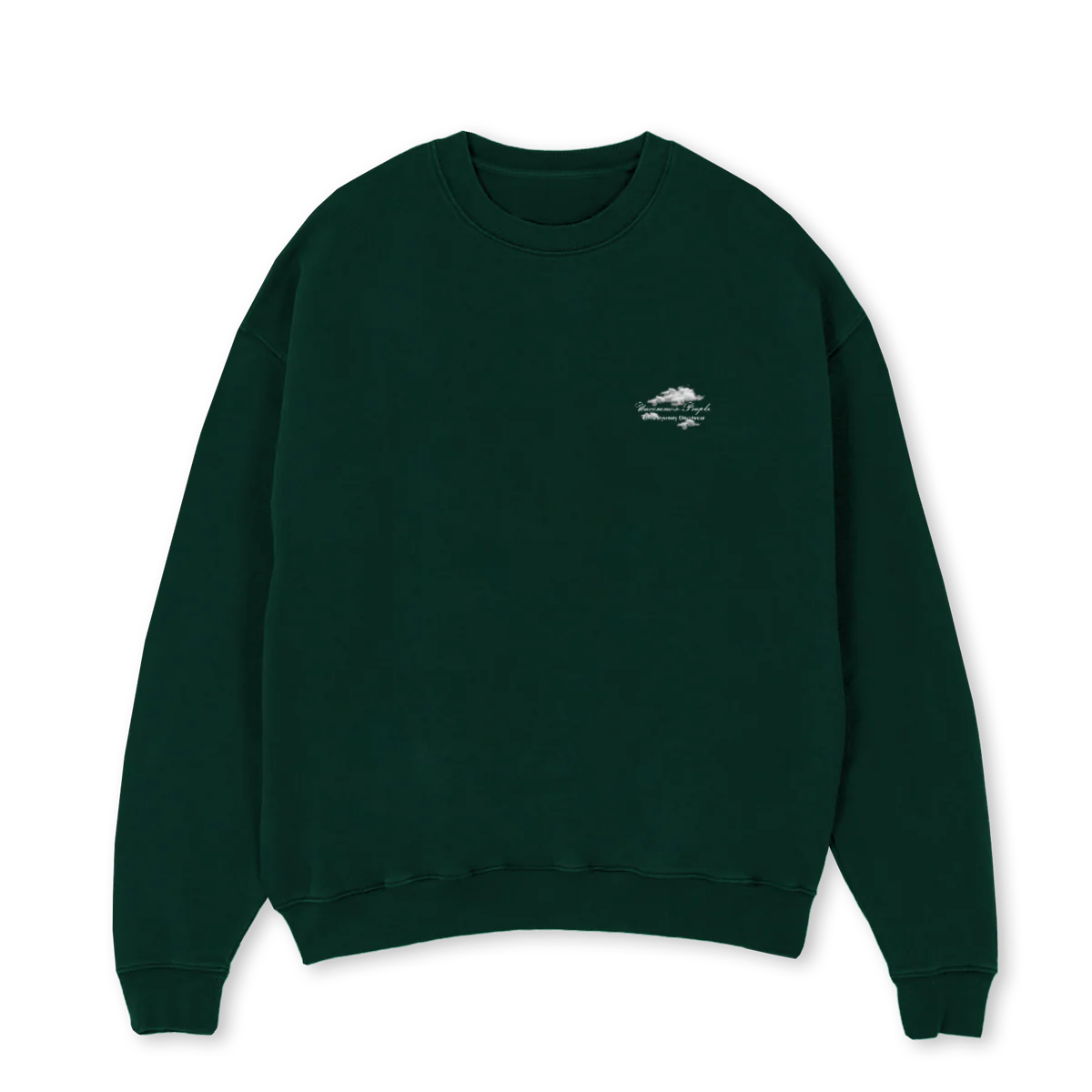 VAPE  Wild Green Oversized Crewneck Sweater.