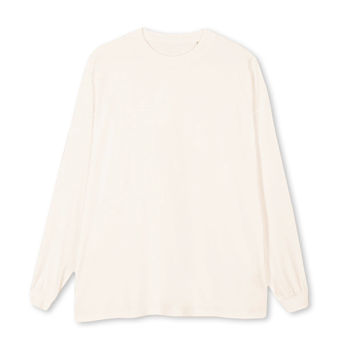 VASEVENSEVENTHREE Vintage White Oversized LS Tee.
