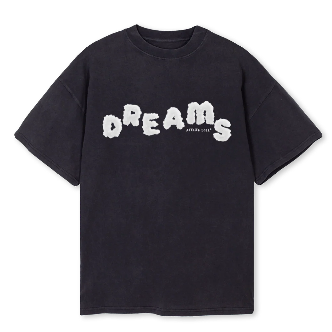 VB ATELIERUP Vintage Black Oversized Tee.