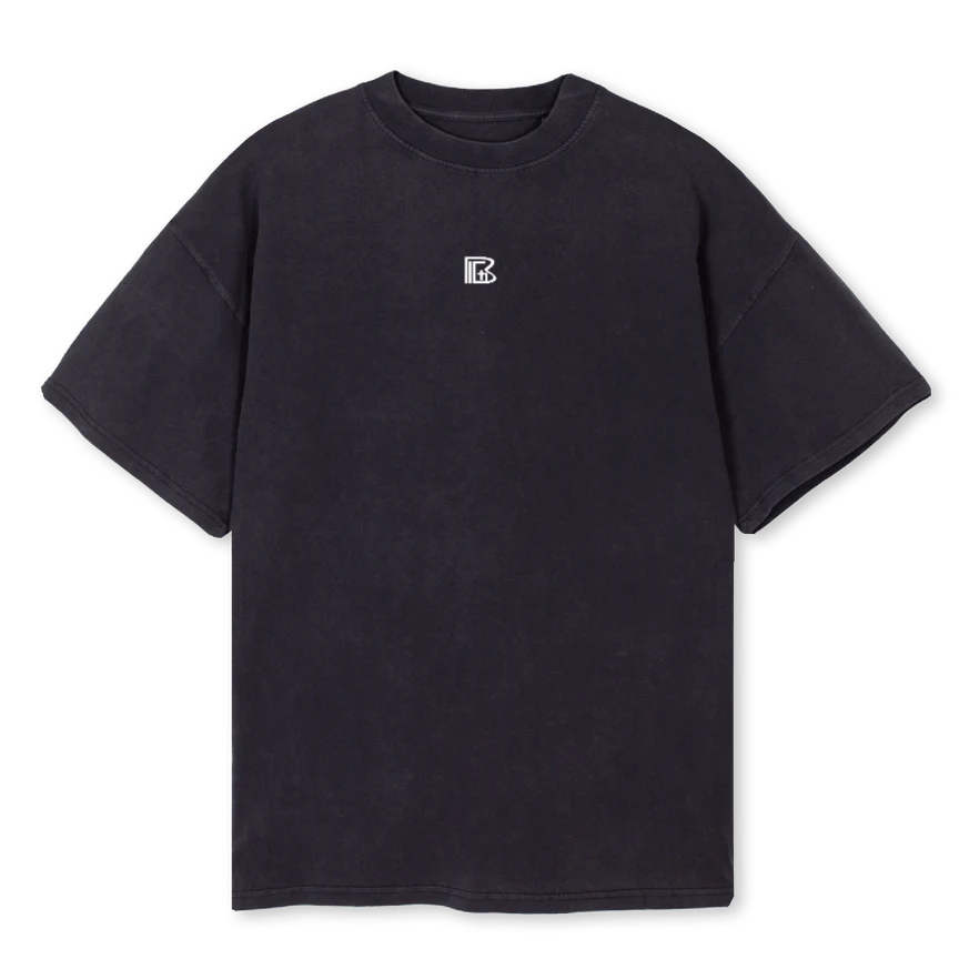 VB BIG Vintage Black Oversized Tee.