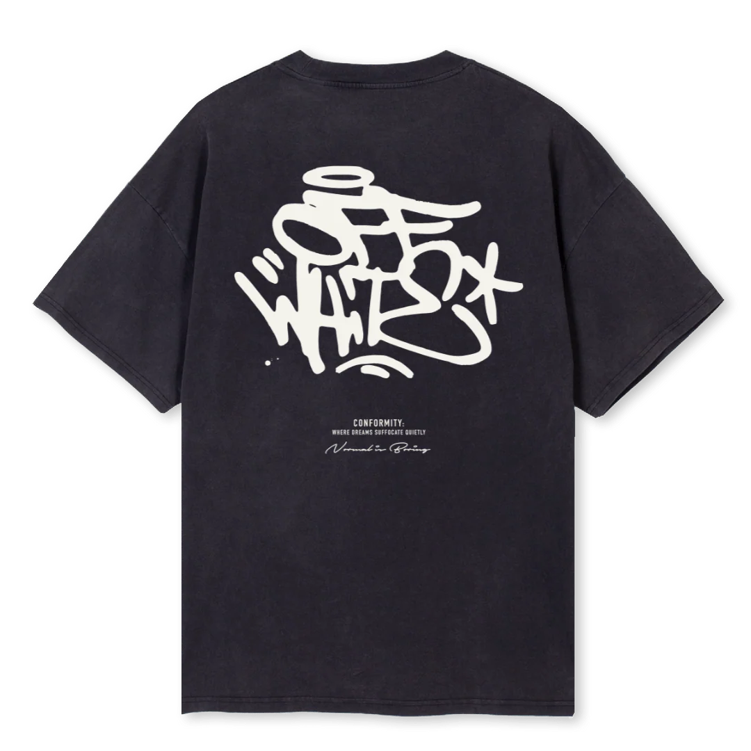 VBOVNIB Vintage Black Oversized Tee. - Image 2