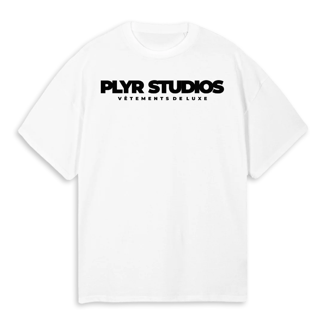 VDL CHIC TEEW White Oversized Tee.