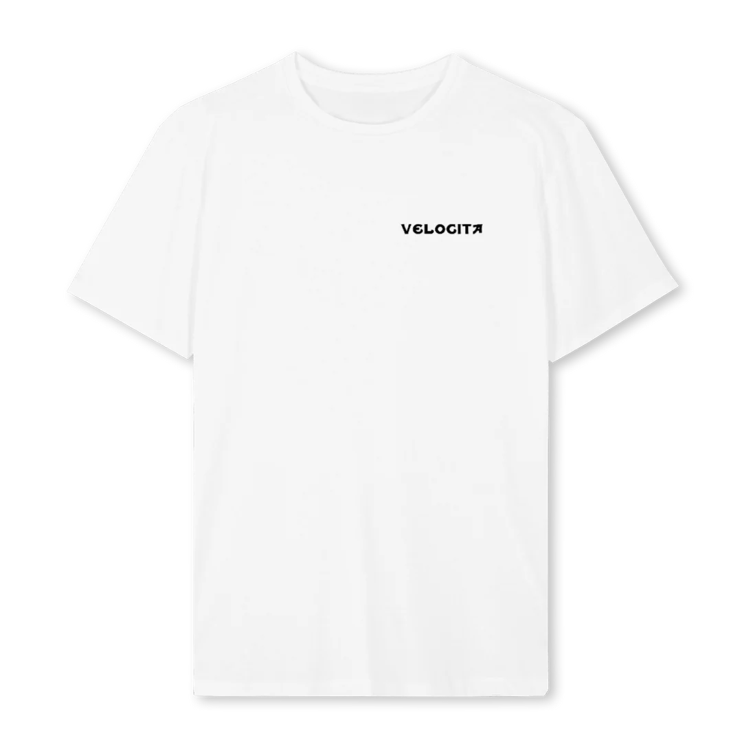 VELOCITA SHIRT White Regular Tee.