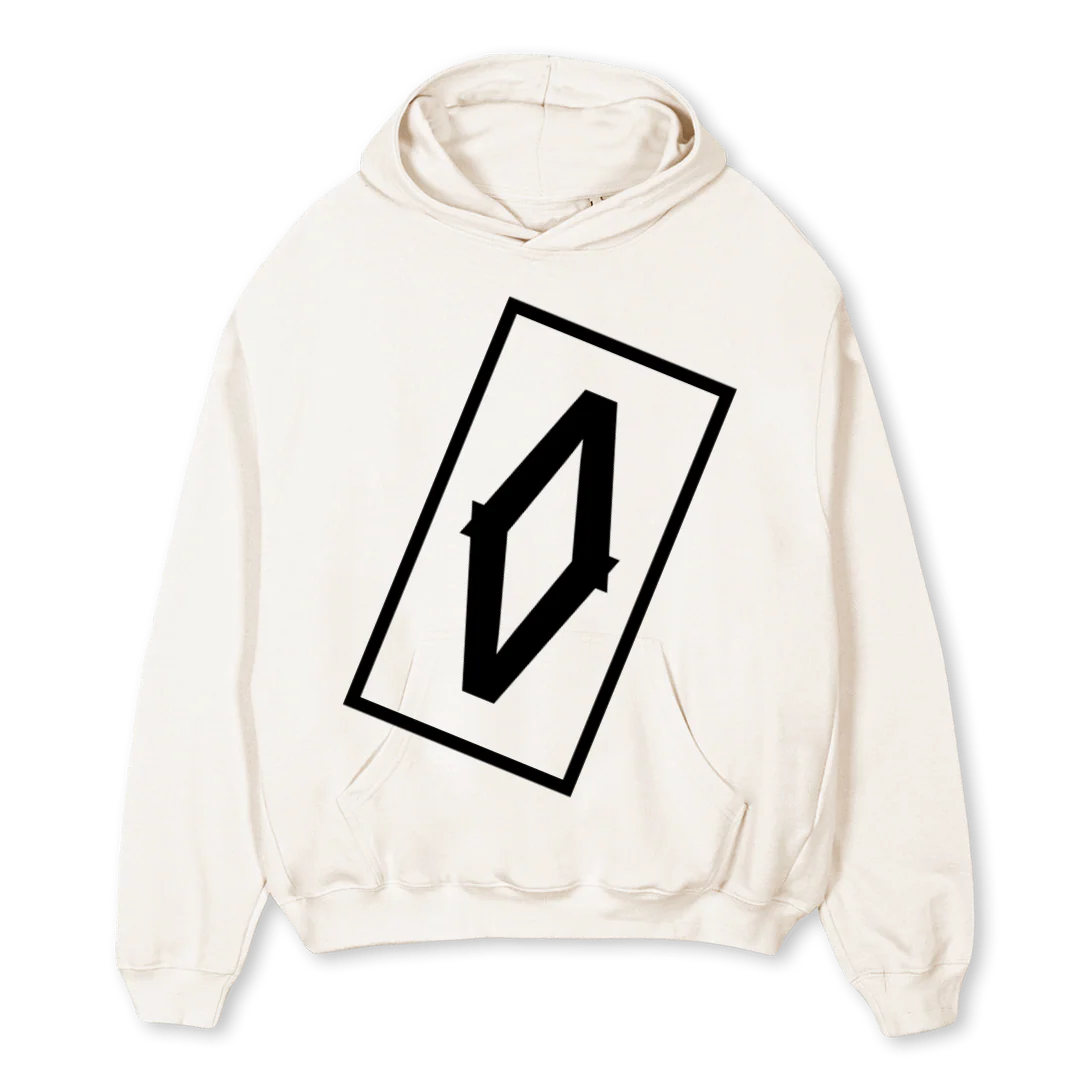VENCIHOODIEA Vintage White Oversized Hoodie.