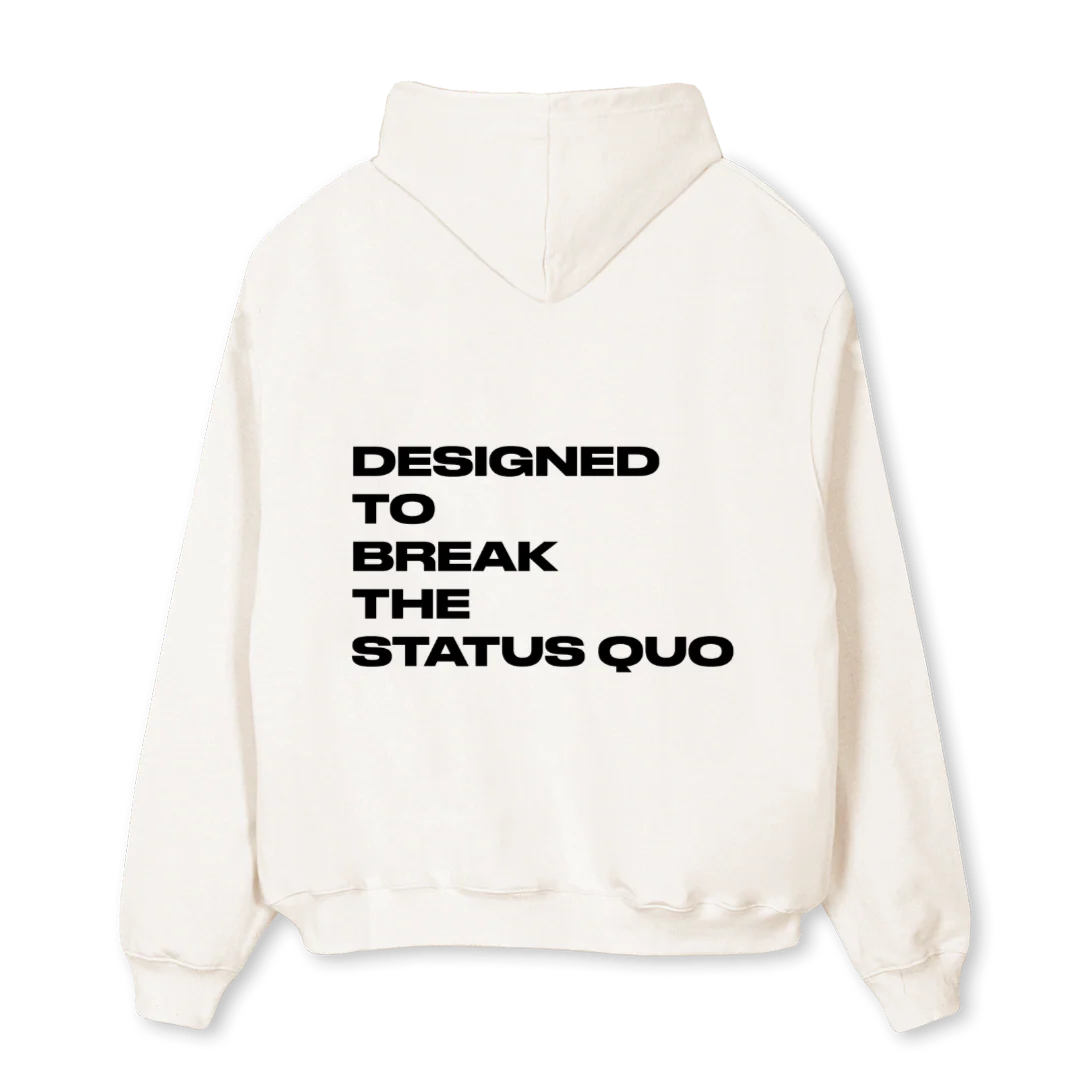 VENCIHOODIEA Vintage White Oversized Hoodie. - Image 2