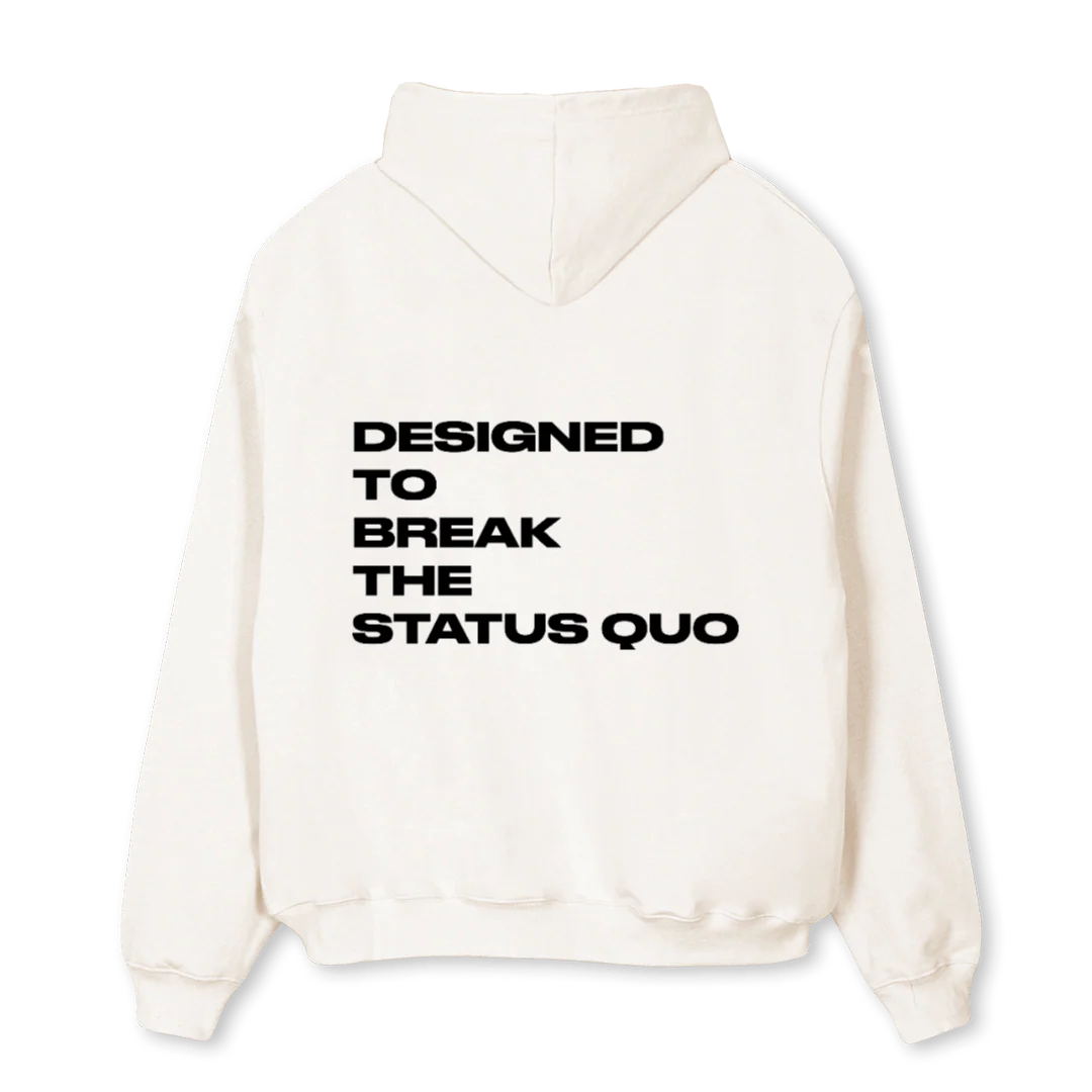 VENCIHOODIEONE Vintage White Oversized Hoodie. - Image 2