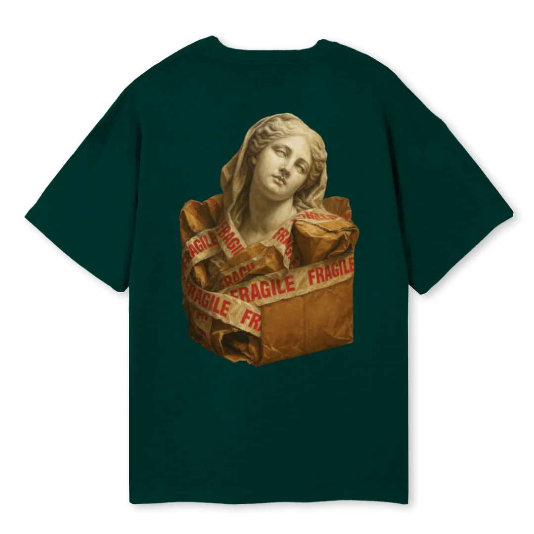 VENUS TSH Wild Green Oversized Tee. - Image 2