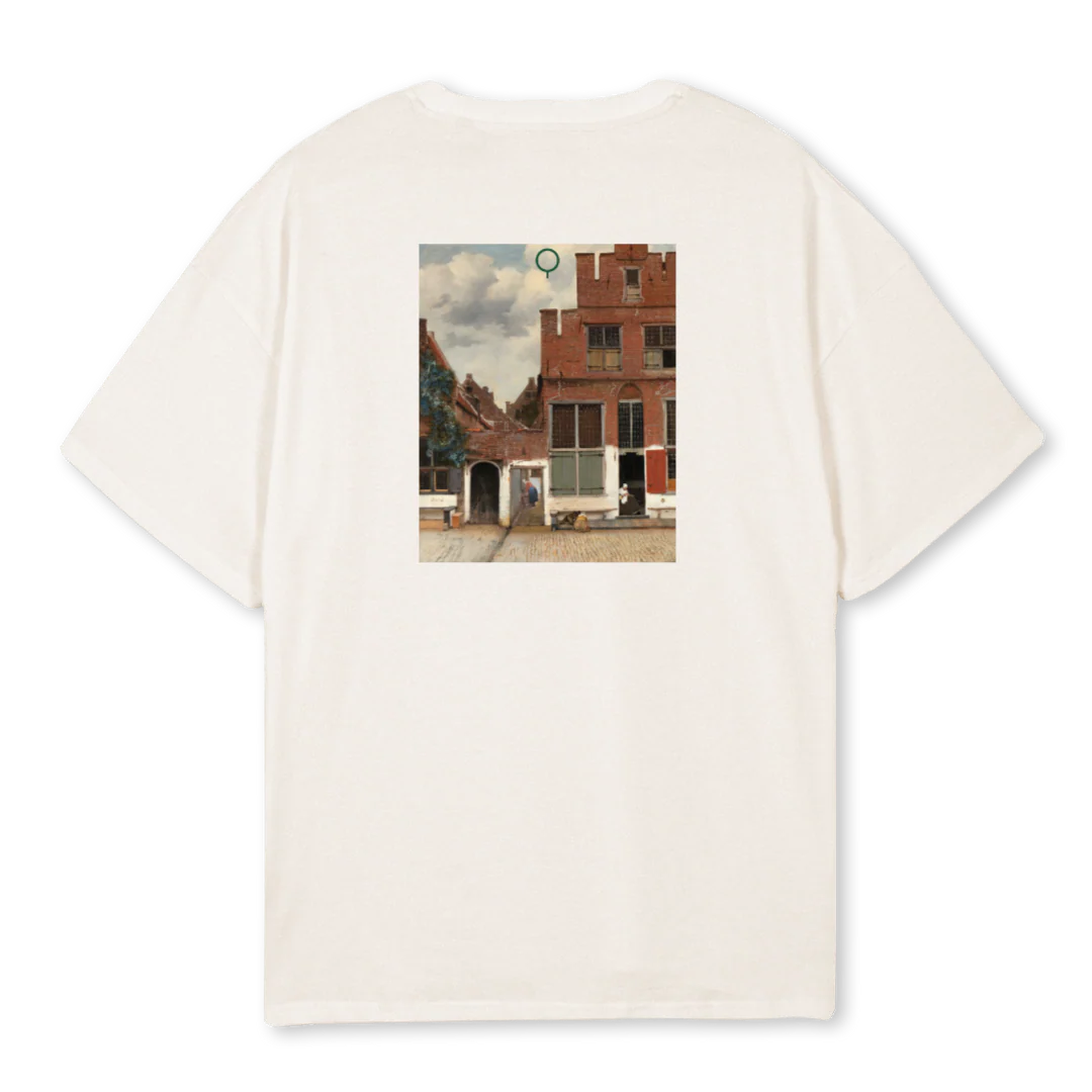 VERMEER Vintage White Oversized Tee. - Image 2